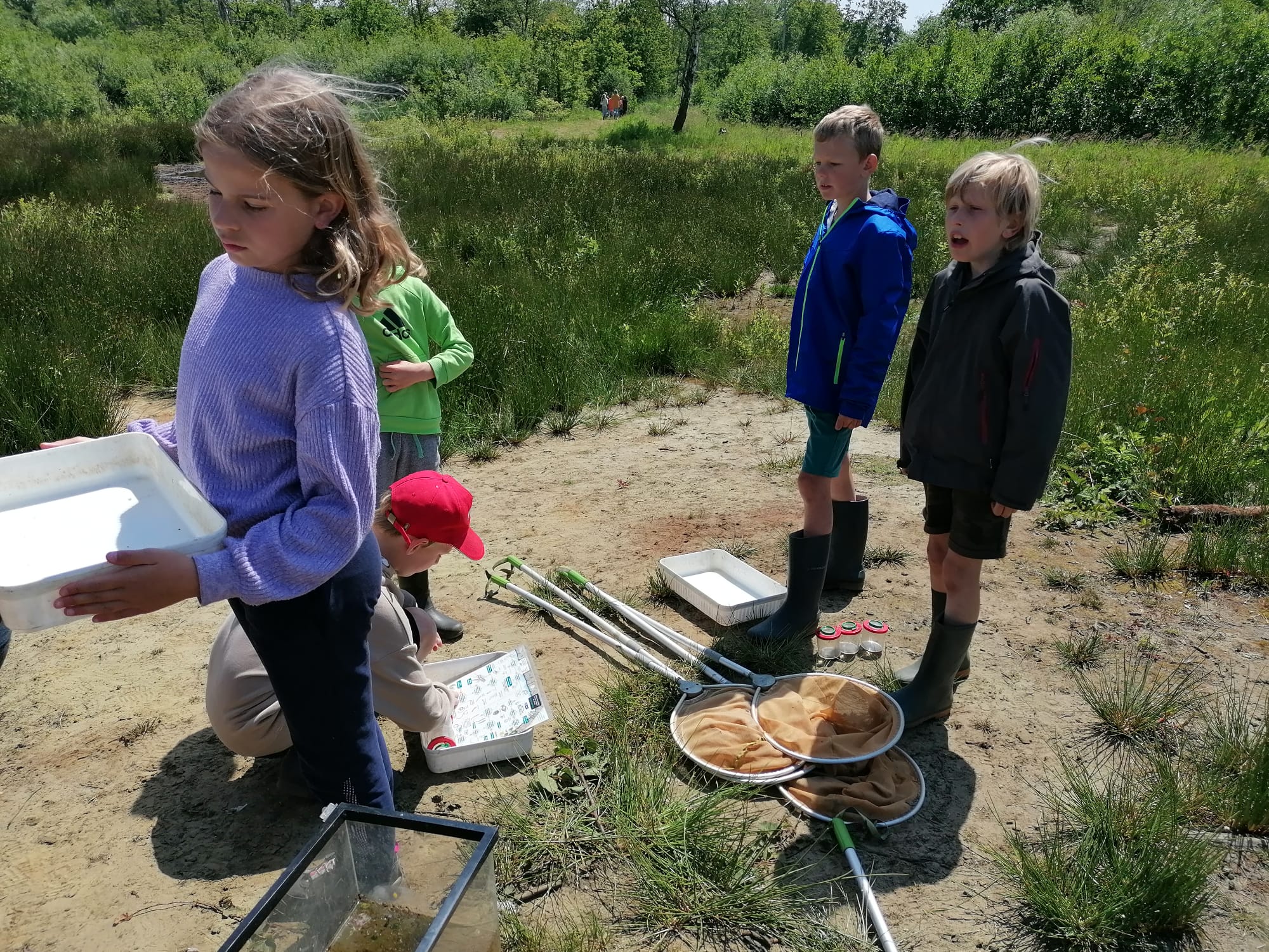 Naar het Griesbroek met de derdeklassers..🍃☘️